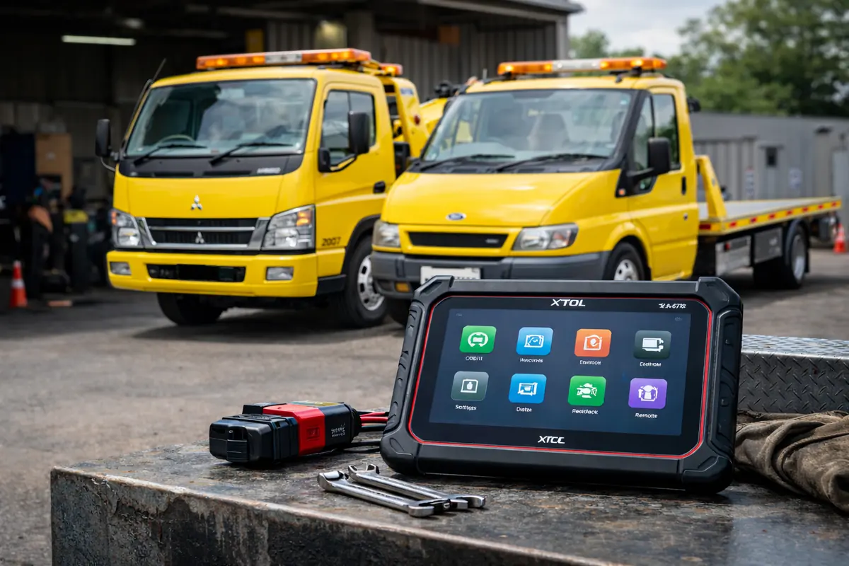 Autospecială tractări în teren